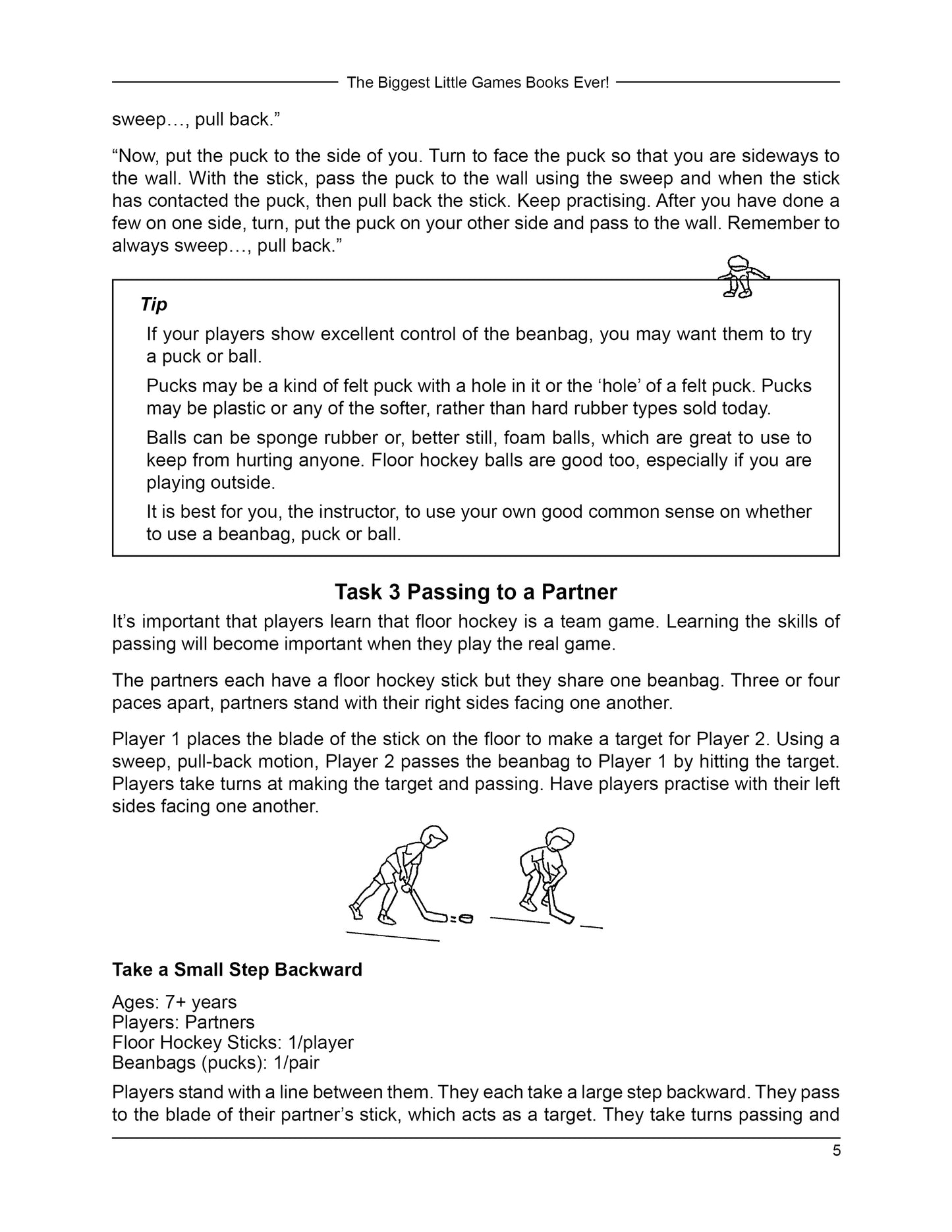 Games Using Sticks, Pucks and Balls