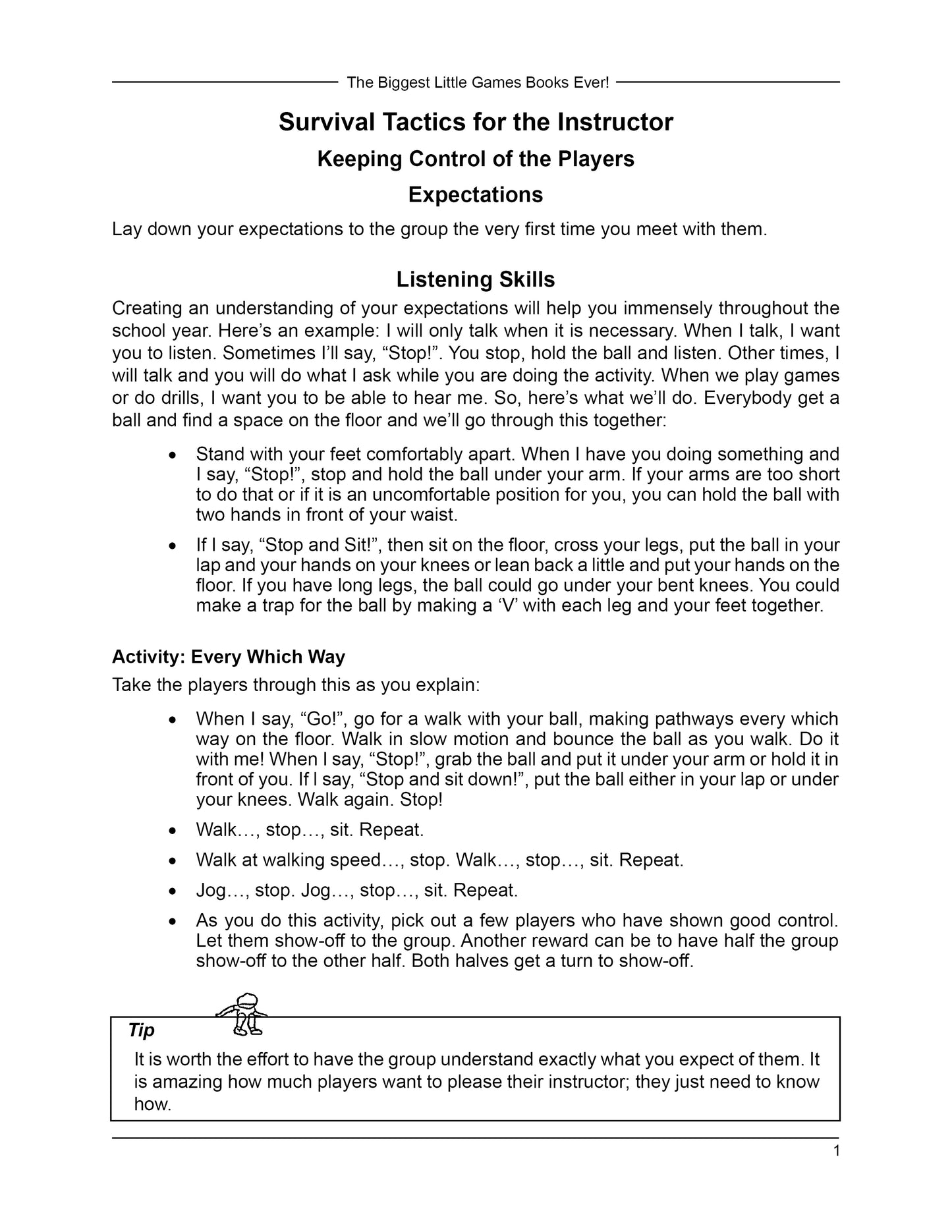 Games and Survival Tactics for Phys Ed Teachers