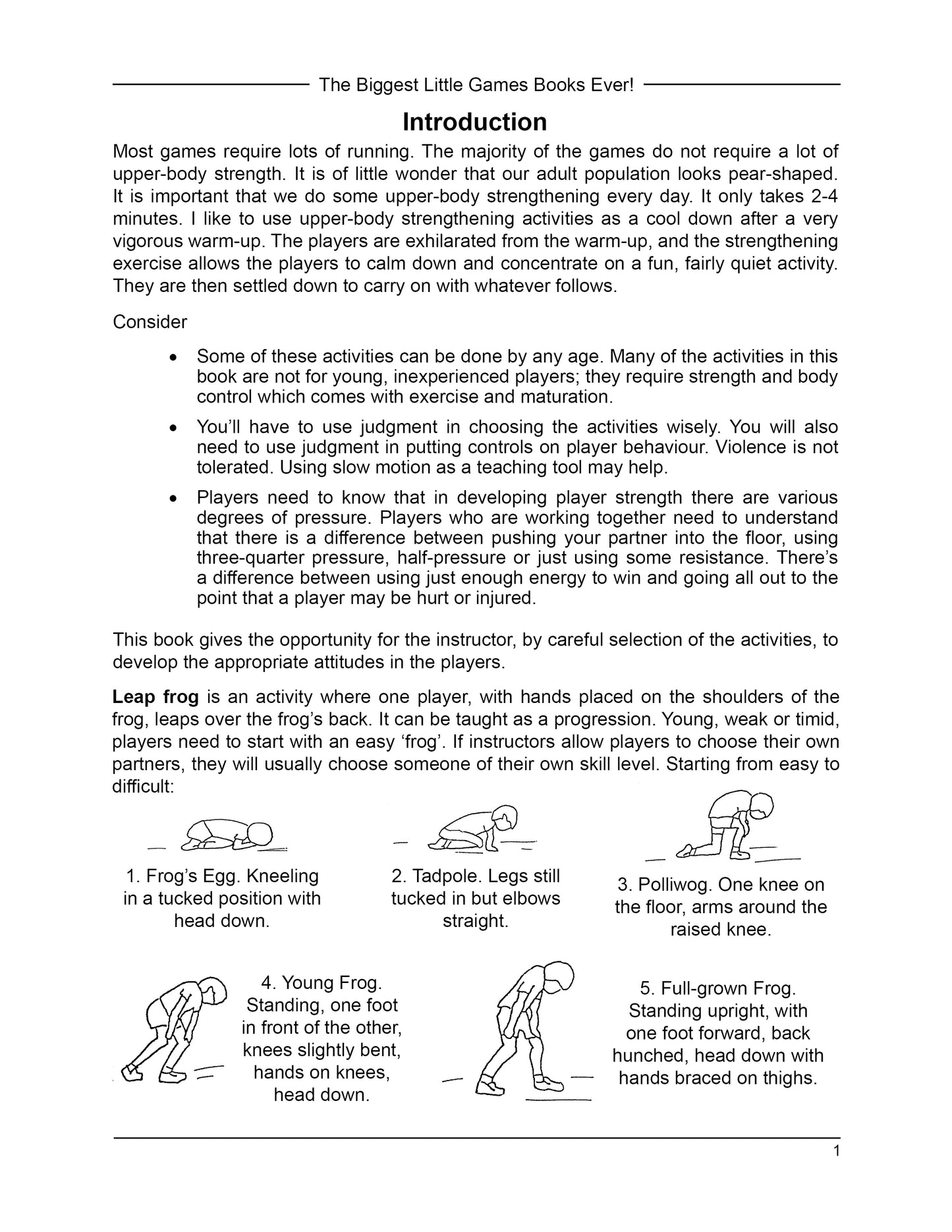 Upper-Body Strengthening Games